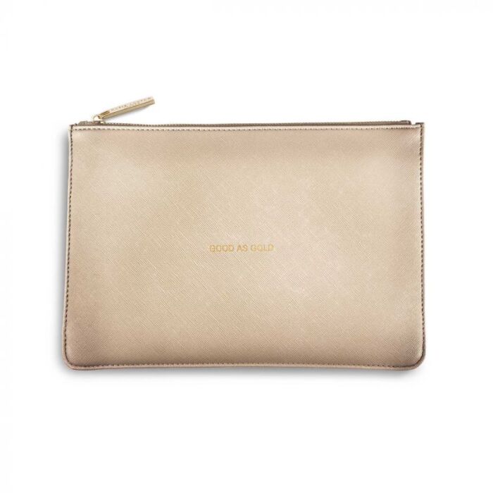 Katie Loxton Perfect Pouch | Good as Gold-3